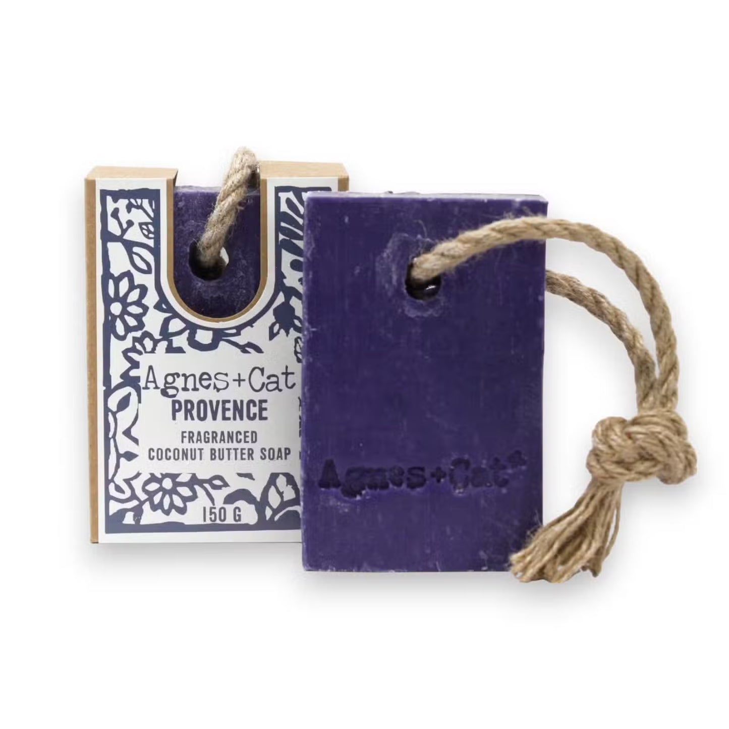 Handcrafted Coconut Butter Soap On A Rope (150g)