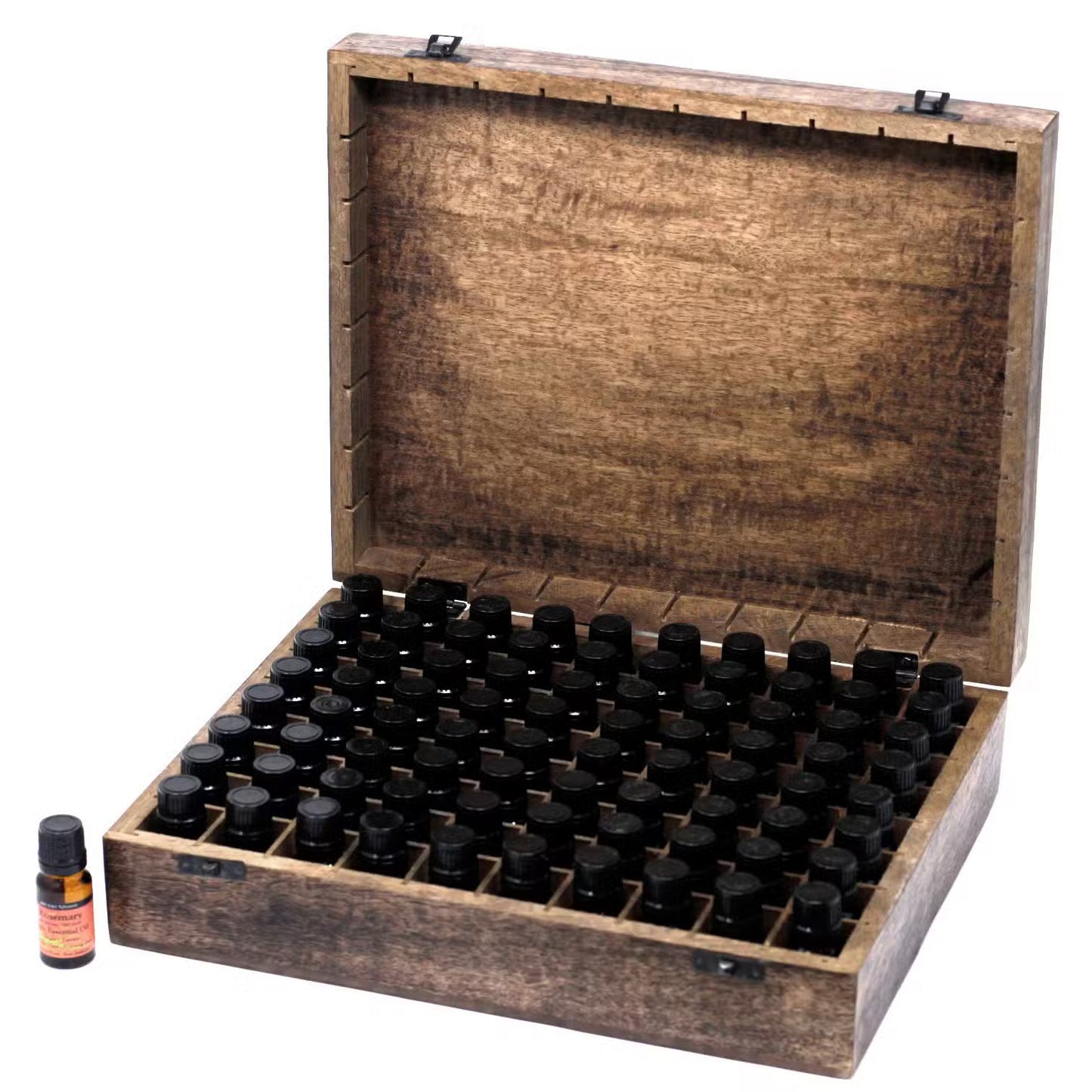 Handcrafted Mango Wood Essential Oil Storage Box